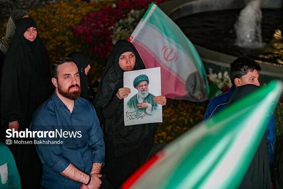 گزارش تصویری | حضور پرشور مشهدی‌ها در بیست و چهارمین شب اجتماعات خودجوش مردمی