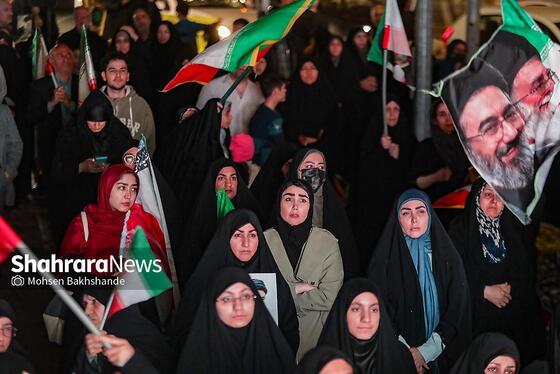 گزارش تصویری | حضور پرشور مشهدی‌ها در بیست و چهارمین شب اجتماعات خودجوش مردمی