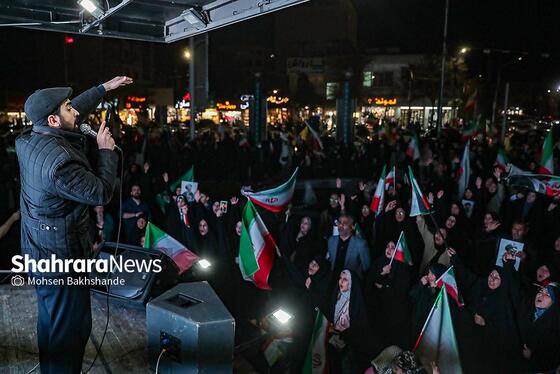 گزارش تصویری | حضور پرشور مشهدی‌ها در بیست و چهارمین شب اجتماعات خودجوش مردمی