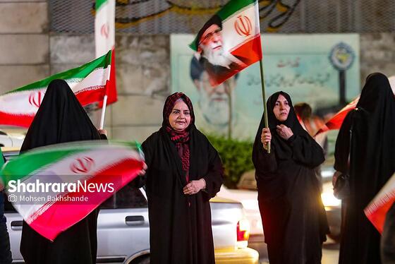 گزارش تصویری | حضور پرشور مشهدی‌ها در بیست و چهارمین شب اجتماعات خودجوش مردمی