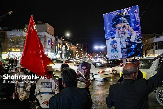 گزارش تصویری | حضور پرشور مشهدی‌ها در بیست و چهارمین شب اجتماعات خودجوش مردمی