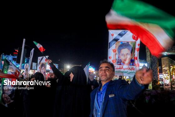 گزارش تصویری | حضور مردم مشهد در خیابان‌های شهر (۵ فروردین ۱۴۰۵)