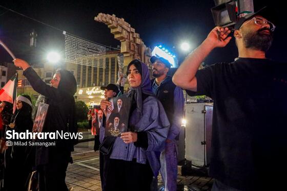 گزارش تصویری | حضور مردم مشهد در خیابان‌های شهر (۵ فروردین ۱۴۰۵)