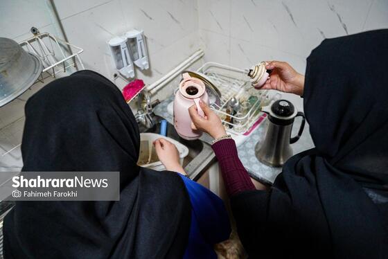 گزارش تصویری | اسکان زائران نوروزی در مدارس مشهد