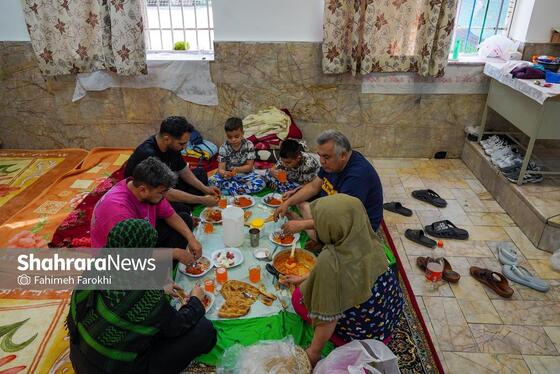 گزارش تصویری | اسکان زائران نوروزی در مدارس مشهد