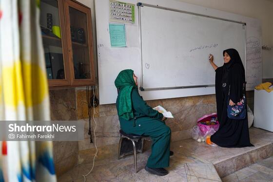 گزارش تصویری | اسکان زائران نوروزی در مدارس مشهد