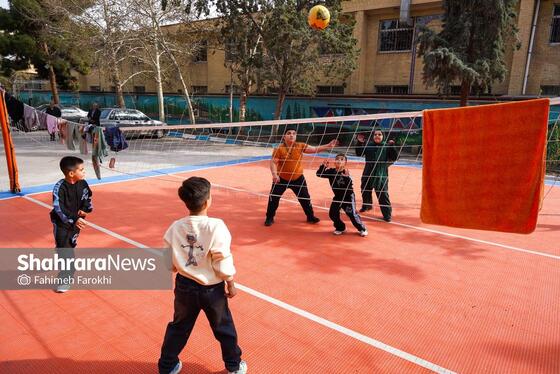 گزارش تصویری | اسکان زائران نوروزی در مدارس مشهد