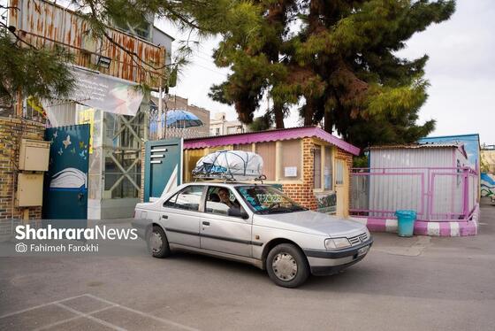گزارش تصویری | اسکان زائران نوروزی در مدارس مشهد