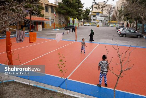 گزارش تصویری | اسکان زائران نوروزی در مدارس مشهد