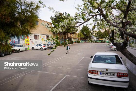 گزارش تصویری | اسکان زائران نوروزی در مدارس مشهد