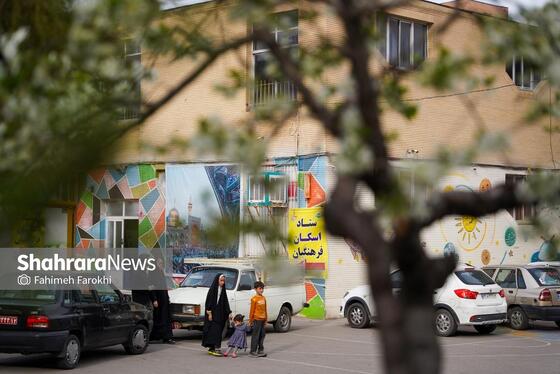 گزارش تصویری | اسکان زائران نوروزی در مدارس مشهد