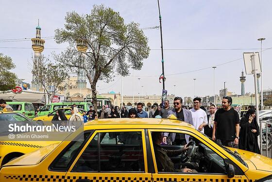 گزارش تصویری | حضور زائران در مشهد در نوروز ۱۴۰۵