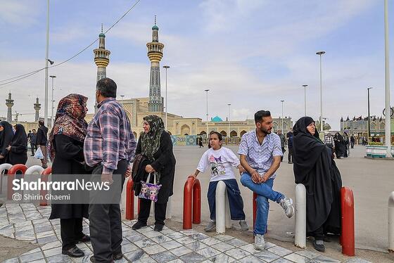 گزارش تصویری | حضور زائران در مشهد در نوروز ۱۴۰۵