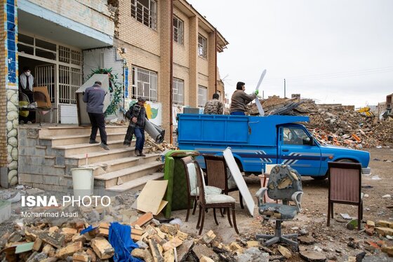 گزارش تصویری | خسارات ناشی از تجاوز هوایی آمریکایی صهیونی به مدارس خمین