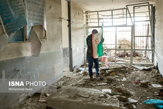 گزارش تصویری | خسارات ناشی از تجاوز هوایی آمریکایی صهیونی به مدارس خمین
