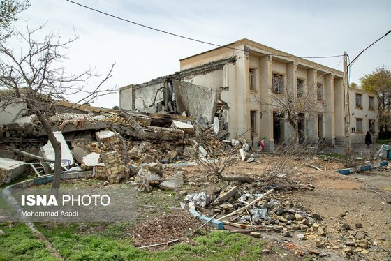 گزارش تصویری | خسارات ناشی از تجاوز هوایی آمریکایی صهیونی به مدارس خمین