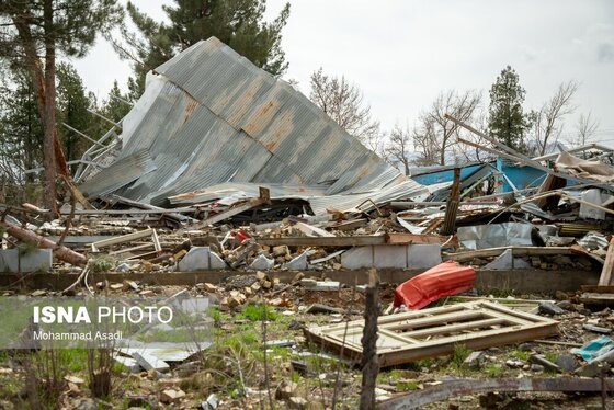 گزارش تصویری | خسارات ناشی از تجاوز هوایی آمریکایی صهیونی به مدارس خمین