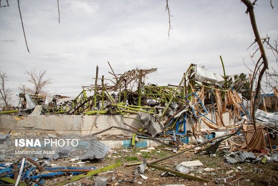 گزارش تصویری | خسارات ناشی از تجاوز هوایی آمریکایی صهیونی به مدارس خمین