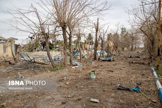 گزارش تصویری | خسارات ناشی از تجاوز هوایی آمریکایی صهیونی به مدارس خمین