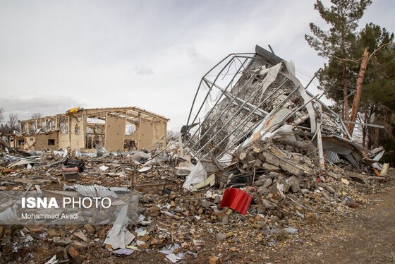 گزارش تصویری | خسارات ناشی از تجاوز هوایی آمریکایی صهیونی به مدارس خمین