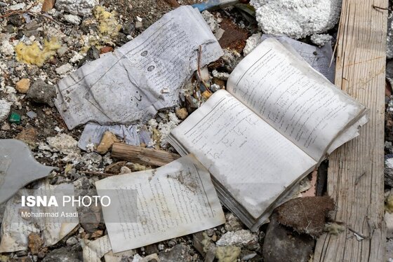 گزارش تصویری | خسارات ناشی از تجاوز هوایی آمریکایی صهیونی به مدارس خمین