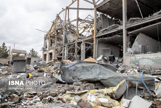 گزارش تصویری | خسارات ناشی از تجاوز هوایی آمریکایی صهیونی به مدارس خمین