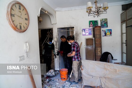 گزارش تصویری | باز هم مناطق مسکونی باز هم غیر نظامیان بی‌گناه هدف تجاوز آمریکایی و صهیونیستی قرار گرفتند