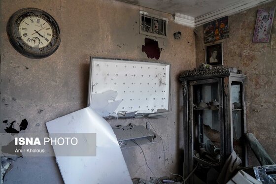 گزارش تصویری | باز هم مناطق مسکونی باز هم غیر نظامیان بی‌گناه هدف تجاوز آمریکایی و صهیونیستی قرار گرفتند