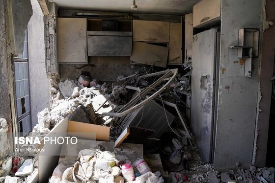 گزارش تصویری | باز هم مناطق مسکونی باز هم غیر نظامیان بی‌گناه هدف تجاوز آمریکایی و صهیونیستی قرار گرفتند