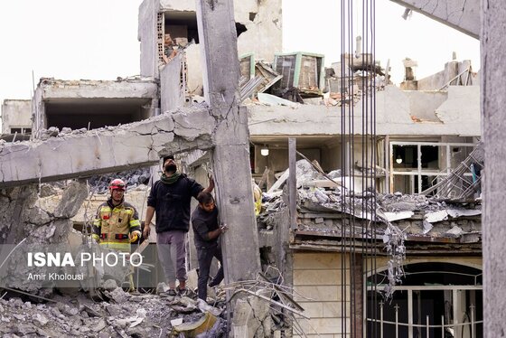 گزارش تصویری | باز هم مناطق مسکونی باز هم غیر نظامیان بی‌گناه هدف تجاوز آمریکایی و صهیونیستی قرار گرفتند