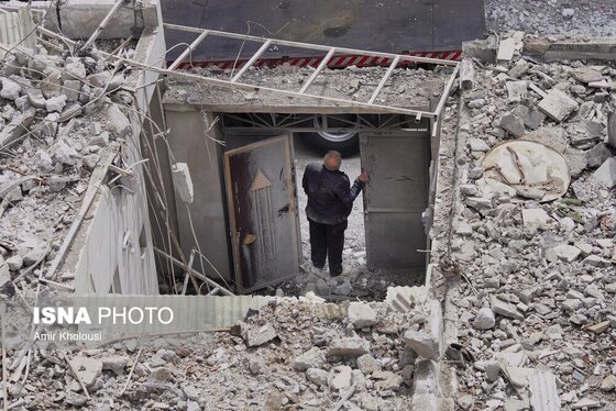 گزارش تصویری | باز هم مناطق مسکونی باز هم غیر نظامیان بی‌گناه هدف تجاوز آمریکایی و صهیونیستی قرار گرفتند