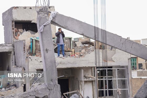 گزارش تصویری | باز هم مناطق مسکونی باز هم غیر نظامیان بی‌گناه هدف تجاوز آمریکایی و صهیونیستی قرار گرفتند