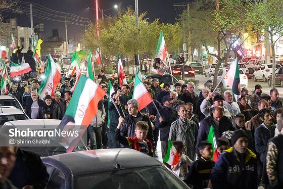 گزارش تصویری | بیست و هشتمین شب حضور حماسی مردم در خیابان ها
