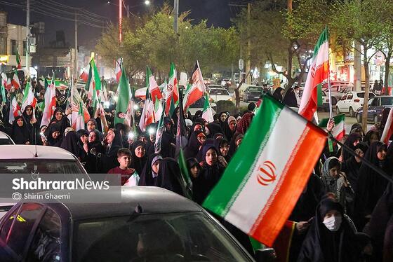 گزارش تصویری | بیست و هشتمین شب حضور حماسی مردم در خیابان ها
