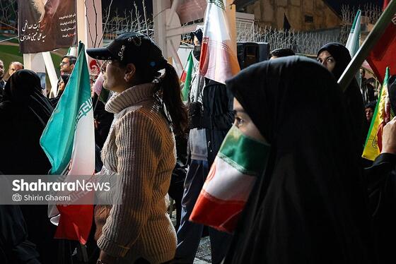 گزارش تصویری | بیست و هشتمین شب حضور حماسی مردم در خیابان ها