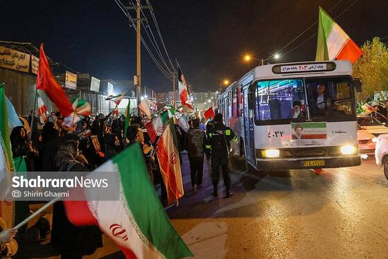 گزارش تصویری | بیست و هشتمین شب حضور حماسی مردم در خیابان ها