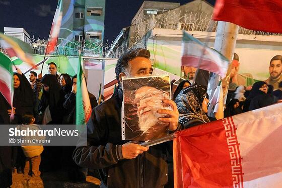 گزارش تصویری | بیست و هشتمین شب حضور حماسی مردم در خیابان ها