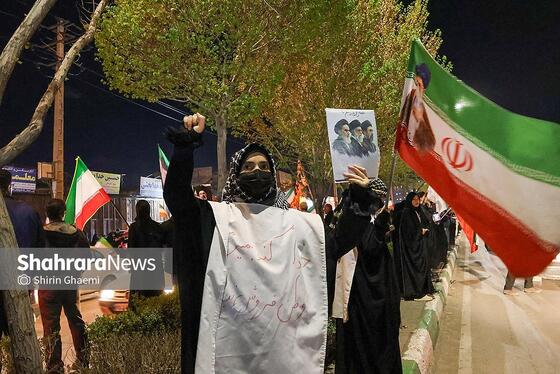 گزارش تصویری | بیست و هشتمین شب حضور حماسی مردم در خیابان ها