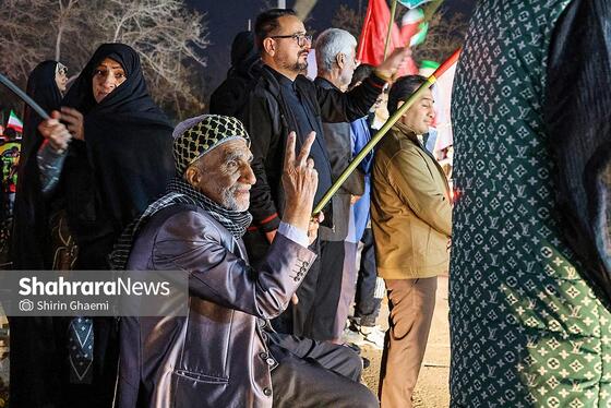گزارش تصویری | بیست و هشتمین شب حضور حماسی مردم در خیابان ها