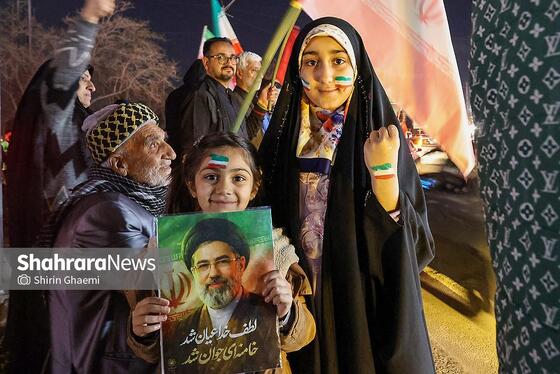 گزارش تصویری | بیست و هشتمین شب حضور حماسی مردم در خیابان ها