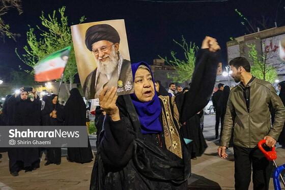 گزارش تصویری | بیست و هشتمین شب حضور حماسی مردم در خیابان ها