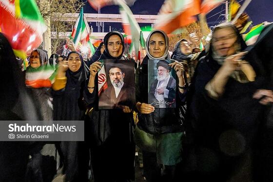 گزارش تصویری | بیست و هشتمین شب حضور حماسی مردم در خیابان ها