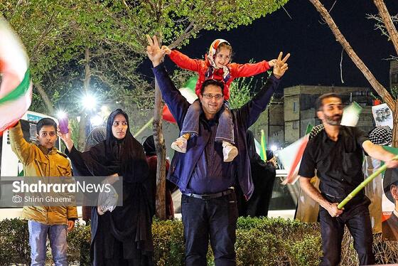 گزارش تصویری | بیست و هشتمین شب حضور حماسی مردم در خیابان ها