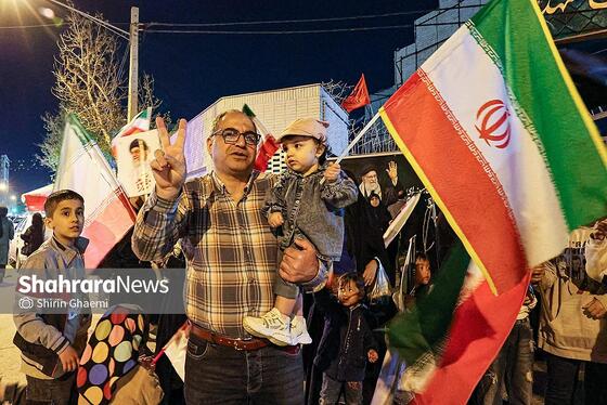 گزارش تصویری | بیست و هشتمین شب حضور حماسی مردم در خیابان ها