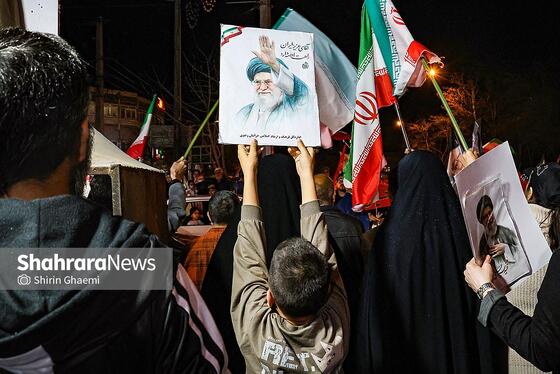 گزارش تصویری | بیست و هشتمین شب حضور حماسی مردم در خیابان ها