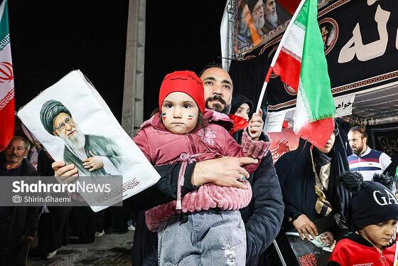 گزارش تصویری | بیست و هشتمین شب حضور حماسی مردم در خیابان ها