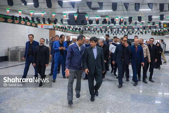 گزارش تصویری| بهره‌برداری از ایوان سلام در پایانه مسافربری امام رضا (ع) مشهد