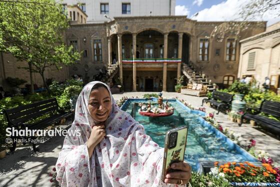 گزارش تصویری | مسافران نوروزی در خانه داروغه مشهد