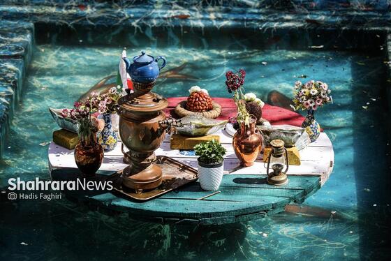 گزارش تصویری | مسافران نوروزی در خانه داروغه مشهد