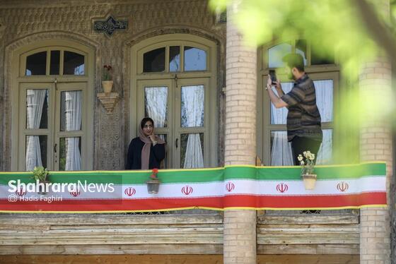 گزارش تصویری | مسافران نوروزی در خانه داروغه مشهد